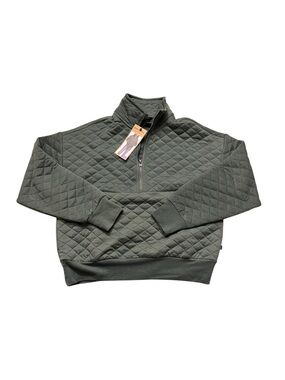 Eddie Bauer Quilted Half-Zip Sweater